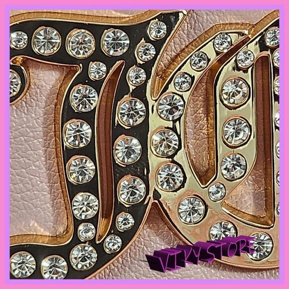 NWT {Juicy Couture } Effortless Elegance, Dusty Blush Charm City Crossbody NWT - Picture 8 of 8